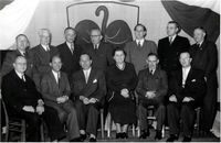 Gründungsvorstand des Heimatverein Hüls e.V. 1953